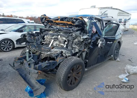 2017 Nissan Armada Platinum из США, поврежденный, VIN JN8AY2NE5H9706082